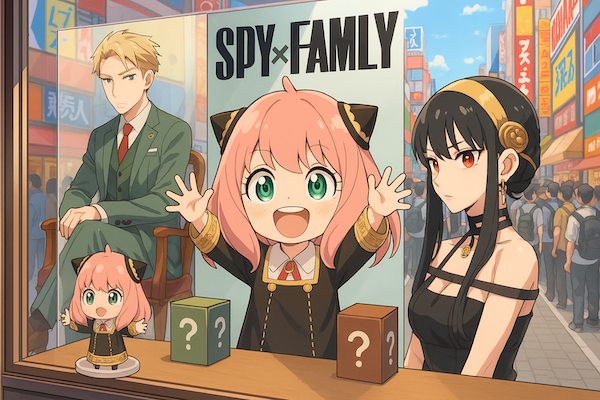 秋葉原の原点と今を『SPY×FAMILY』グッズで再発見!一番くじや高価買取フィギュアから見えるアキバのリアルとは?Explore Akihabara’s roots with SPY×FAMILY merch! From Ichiban Kuji to top-priced figures, see what makes Akiba truly unique.