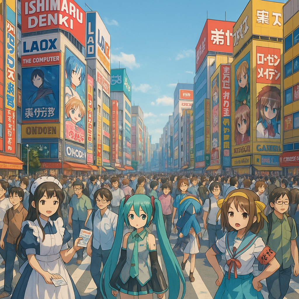 2000年代、秋葉原はITバブル、美少女ゲーム、メイドカフェ、AKB48、通り魔事件といった激動を経て“世界のオタク聖地”へと進化。アキバ文化が加速し定着する10年間の全記録を年表形式で完全解説！10年間の年代史。In the 2000s, Akihabara evolved into a global otaku hub through IT booms, bishoujo games, maid cafés, AKB48, and shocking incidents. This decade-long transformation is fully documented in a detailed timeline.