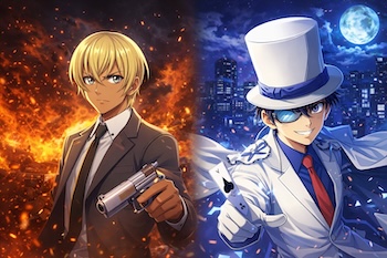 安室透と怪盗キッドの登場回を名探偵コナンから厳選整理。公安編の時系列、TV重要回、劇場版の見どころを初心者向けにわかりやすく解説。A clear guide to Conan episodes featuring Amuro Toru and Kaito Kid, covering key TV arcs, movie highlights, and the best viewing order for beginners.