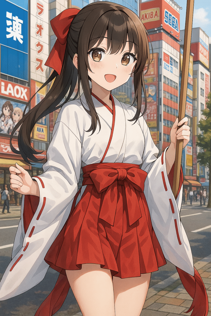 アキバみこさん縦