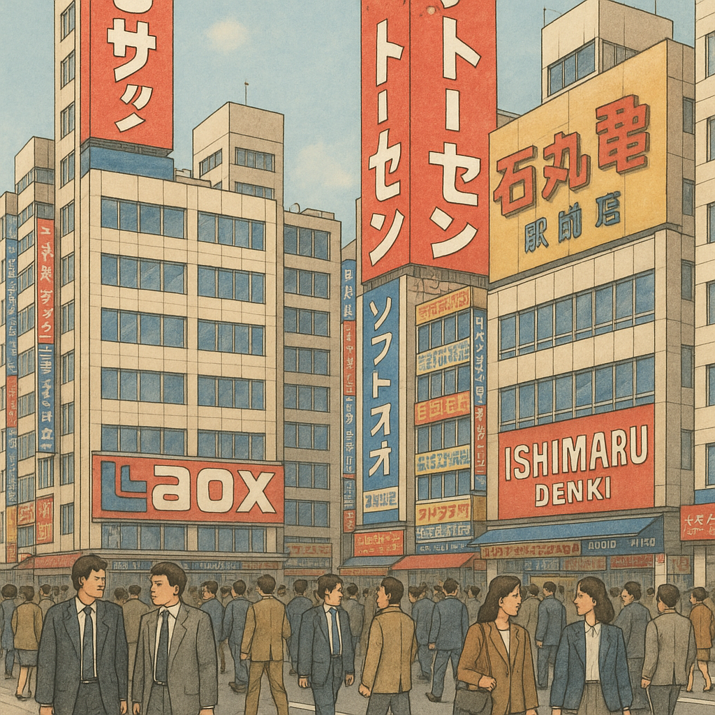 くまおブログ昔のアキバ1990