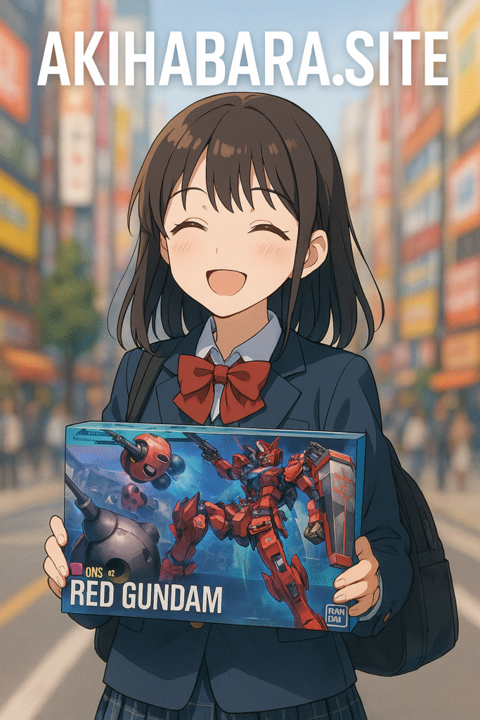 akihabara_red_gundam_highschoolgirl_modelkit645