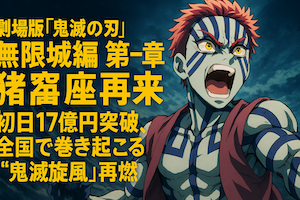 2025年7月公開『劇場版 鬼滅の刃 無限城編 第一章』が初日で17億円突破。新宿や池袋、秋葉原での盛況ぶりやリアルな口コミ、賛否あるレビューを現地調査とSNS投稿で徹底分析。Kimetsu no Yaiba’s new film earns 1.7 billion yen on day one. From packed cinemas in Tokyo to mixed reviews, here’s everything you need to know.