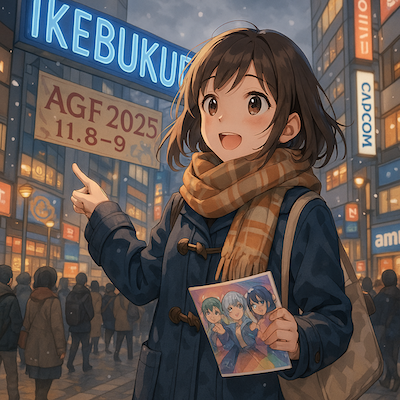 2025年11月8日・9日開催のAGF2025を中心に、VTuber・V系・アイドル・アニメイベントが同時多発。池袋が一年で最も熱くなる週末を現地目線で完全解説します。Ikebukuro ignites in Nov 2025: AGF2025, VTubers, idols, and live stages collide.