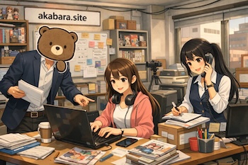 akihabara.siteは東京秋葉原・池袋などを中心とした推し活とオタ活をこよなく愛する編集部メンバーが運営するカルチャー情報メディアです。アニメ・ゲーム・イベント・グルメ・施設情報など秋葉原の“いま”を現地目線でお届けしています。