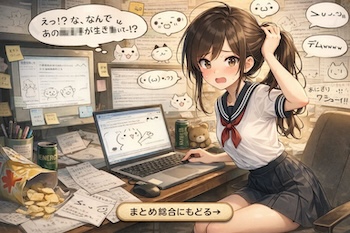 anime girl in school uniform confused by 5ch ASCII art internet forum atmosphere akihabara.site