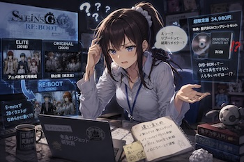 『STEINS;GATE RE:BOOT（シュタゲリブート）』と過去作『ELITE（エリート）』の違いを徹底比較！新世界線やE-mote等の追加要素から賛否を呼ぶ「超限定版」の仕様、ファンや筆者が正直がっかりと感じる理由まで詳しく解説。購入に迷う観測者は必見です。
